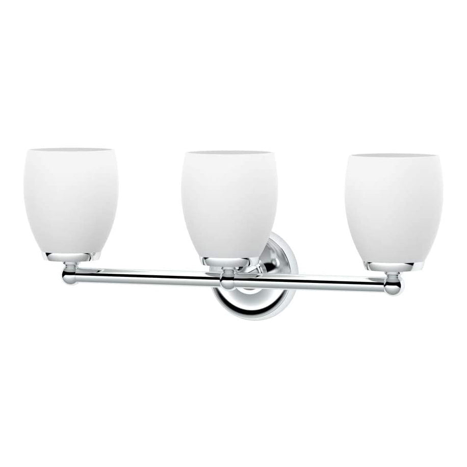 Designer II Triple Light Sconce in Chrome