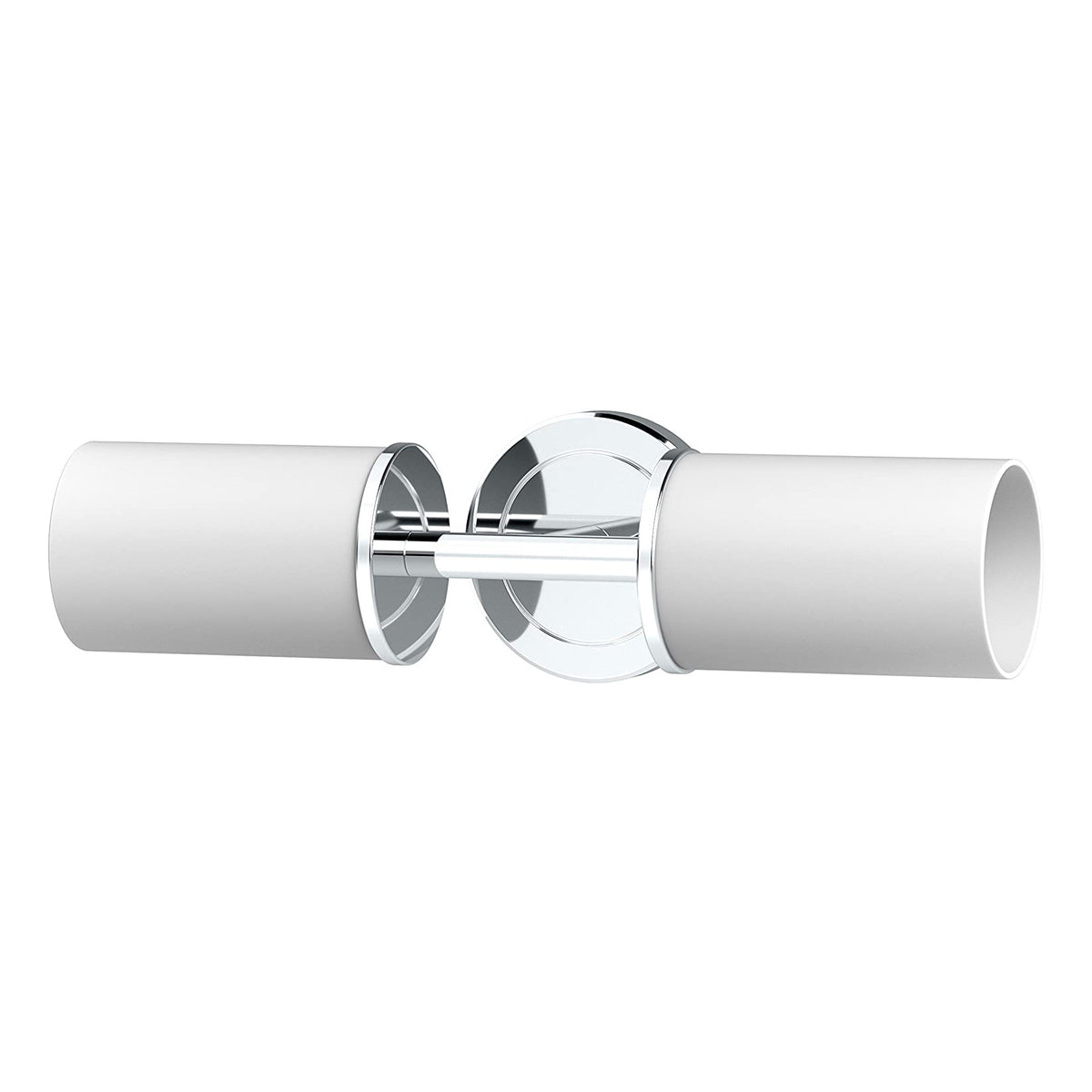 Latitude2 Double Light Sconce in Chrome