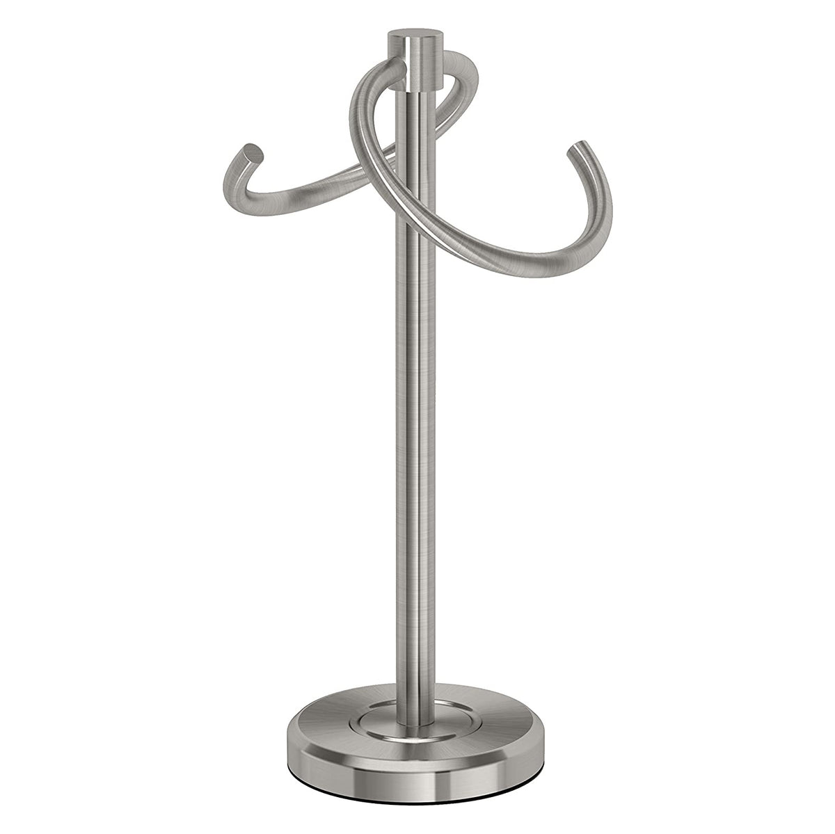 Latitude2 S-Style Countertop Towel Holder in Satin Nickel