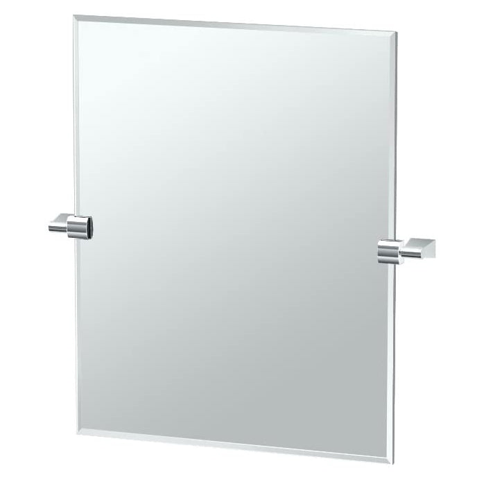 Bleu 19-1/2x24" Tilting Rectangle Mirror in Chrome
