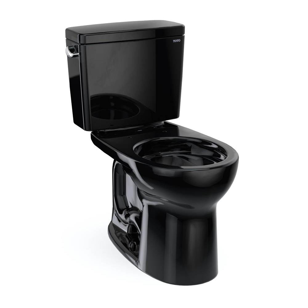Drake ADA 2-Pc Rnd Toilet, No Seat in Ebony 1.6gpf