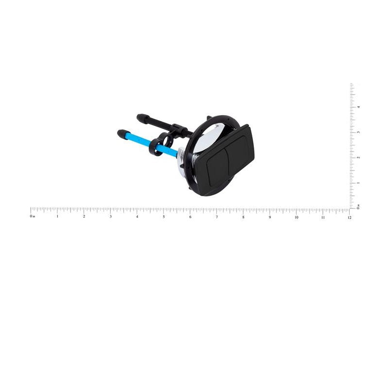 Universal Top-of-Tank Dual Flush Actuator in Matte Black