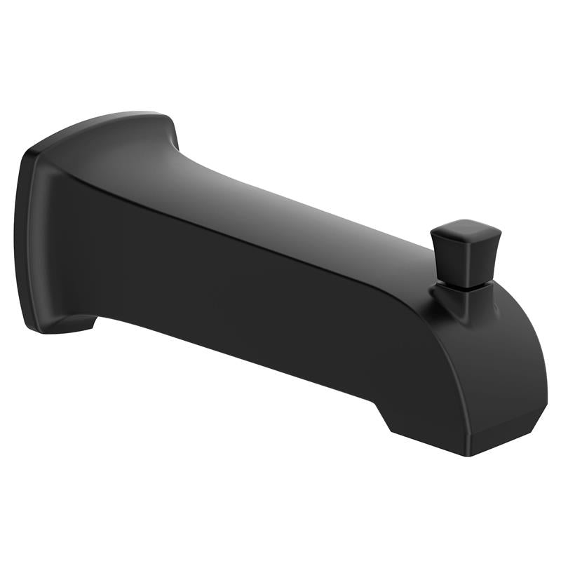 Townsend 6-1/2" Slip-On Diverter Tub Spout in Matte Black