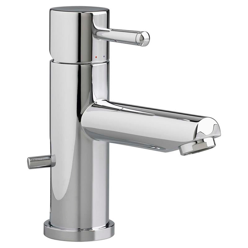 Serin Single Hole Lav Faucet, No Drain in Polished Chrome