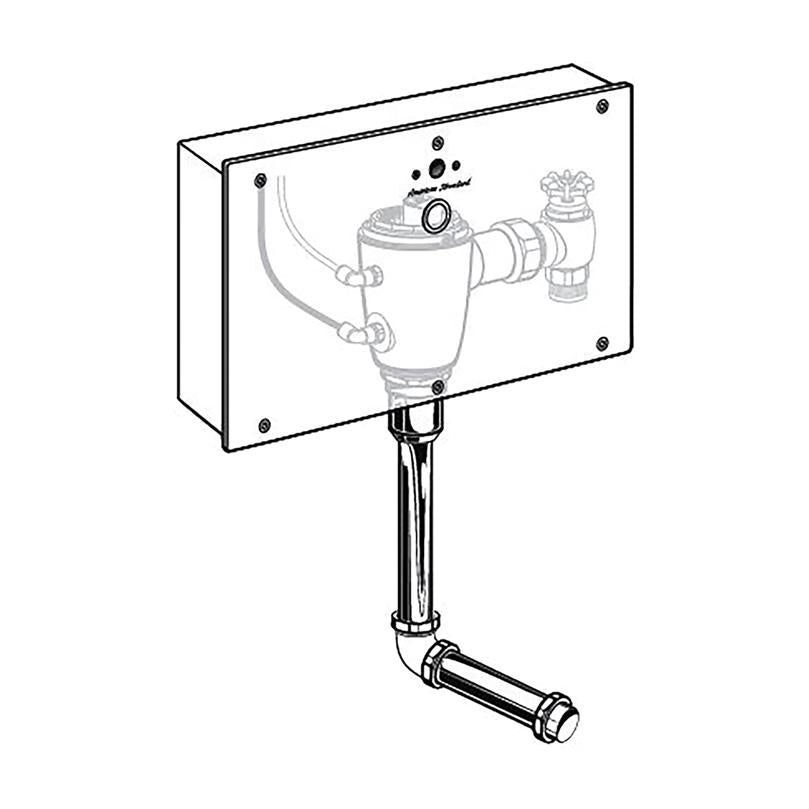 Ultima Selectronic Urinal Piston-Type Flush Valve, 0.125 gpf