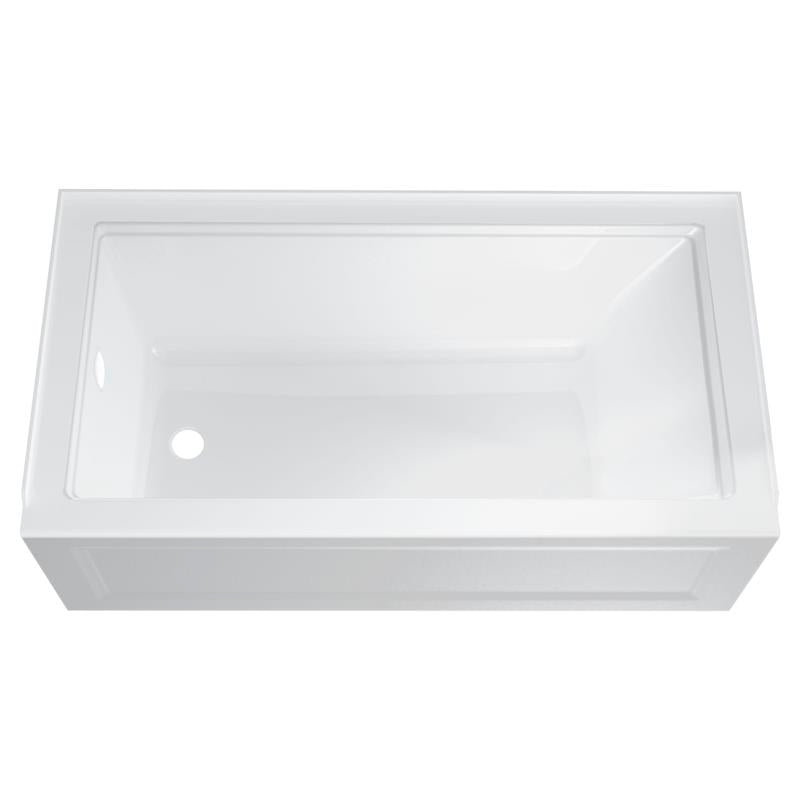 Town Square S 60x30" Integral Apron Bathtub w/LH Drain in White