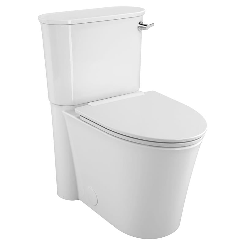 Studio S 2-Pc Elongated Toilet w/Seat & RH Lever in White