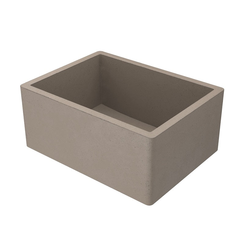 Farmhouse 24x18" Kitchen Sink in Earth No Hole
