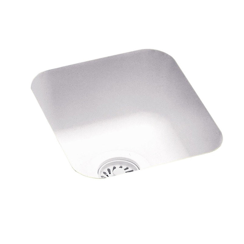 13-3/8x15-3/8x7" Swanstone Undermount Bar Sink in Ice