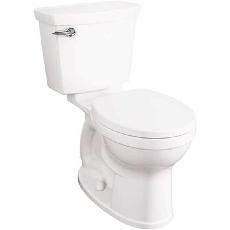 Champion 4 Max Right Height Round Front Toilet w/Seat in White