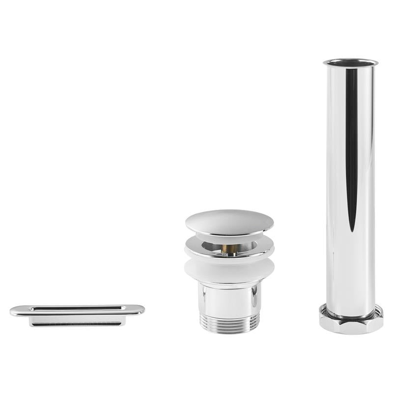 Townsend Tub Overflow Cover & Drain Kit in Polished Chrome
