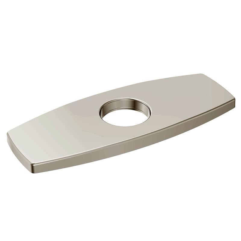 Townsend 4" Deck Plate in Brushed Nickel