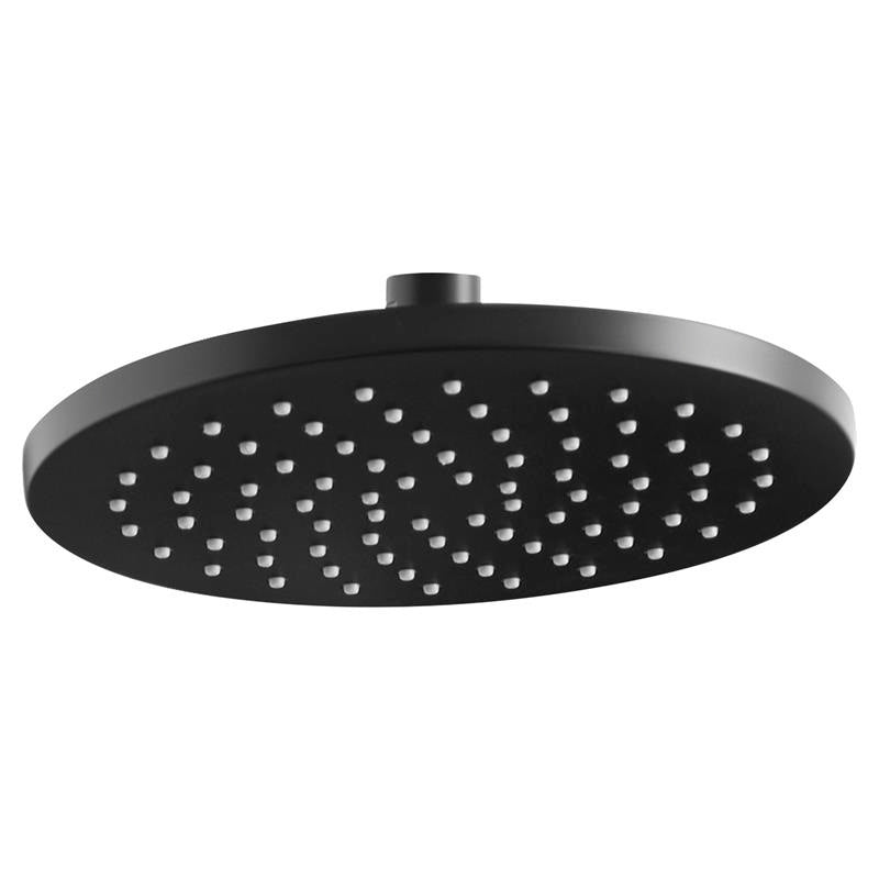 Studio S 8" Water-Saving Rain Showerhead in Matte Black, 1.8 gpm