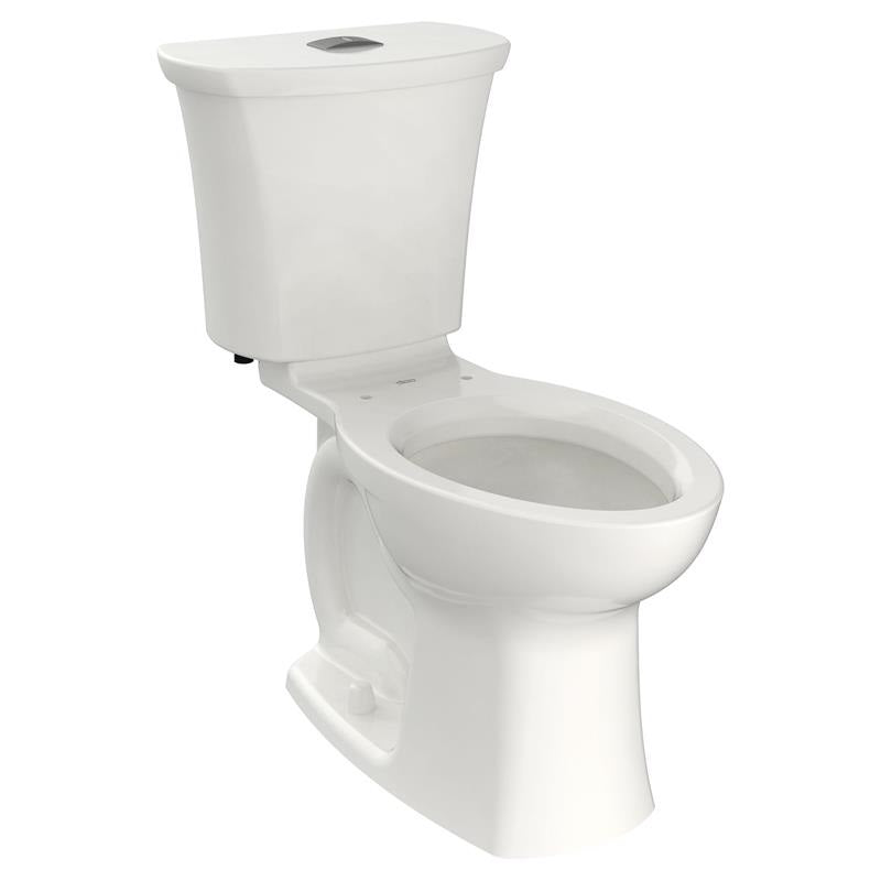 Edgemere 2-Piece Chair Height Elongated Toilet Less Seat in White
