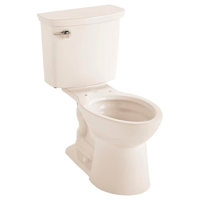 VorMax 2-Piece Chair Height Elongated Toilet Less Seat in Linen