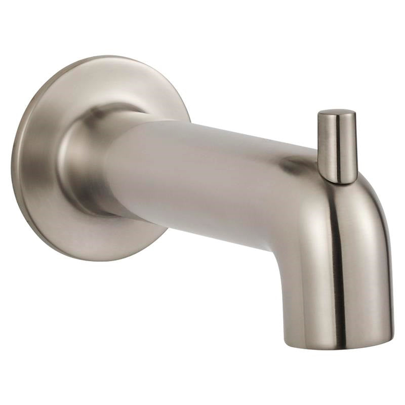 Studio S 6" Slip-On Diverter Tub Spout in Brushed Nickel