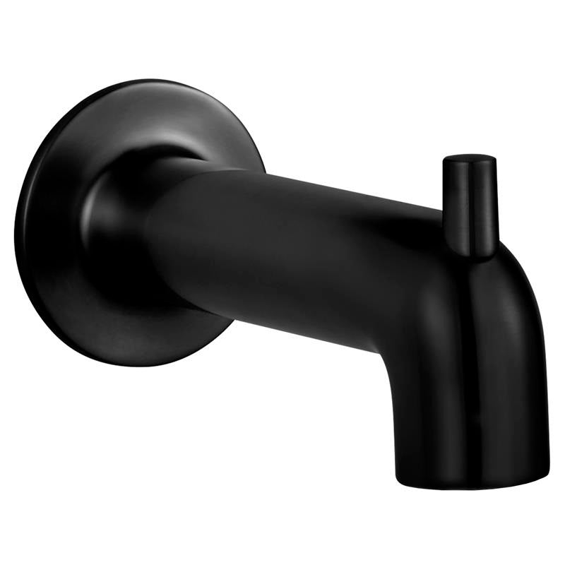 Studio S 6" IPS Diverter Tub Spout in Matte Black