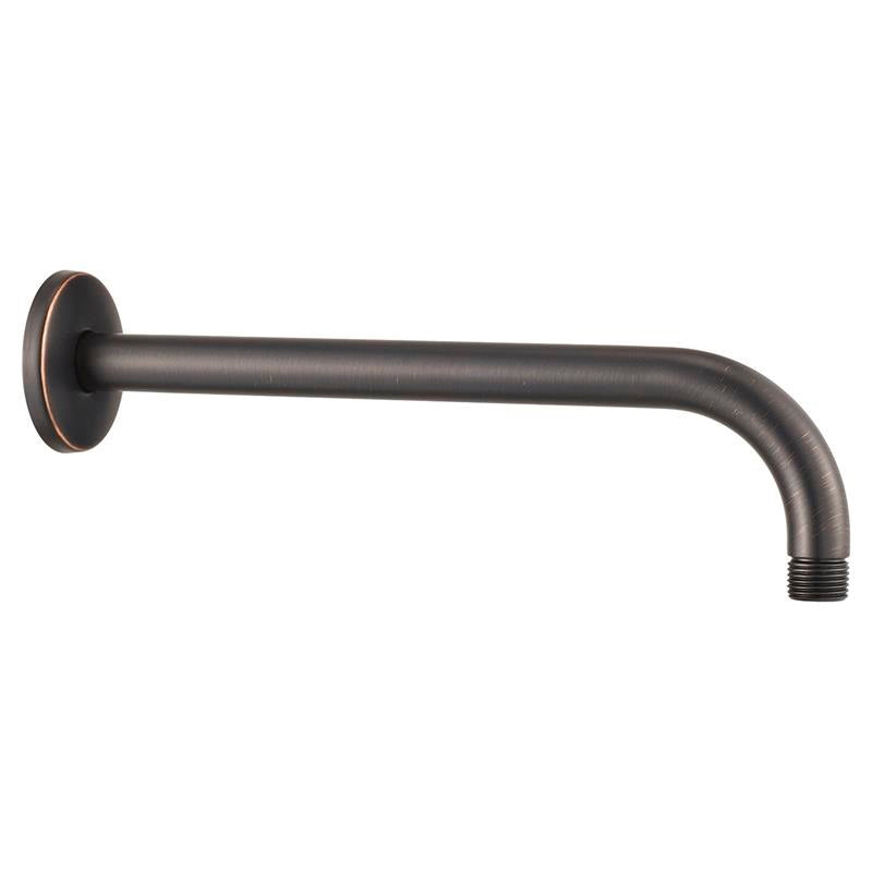 Rain 12" Wall Mount Shower Arm & Flange in Legacy Bronze