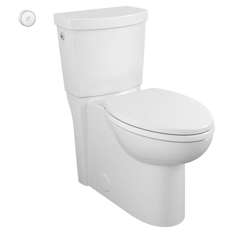 Cadet Touchless Chair Height Elongated Toilet w/Seat in White