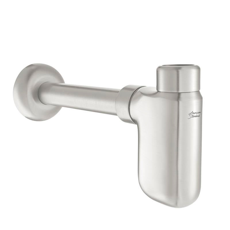 Decorative P-Trap in Brushed Nickel