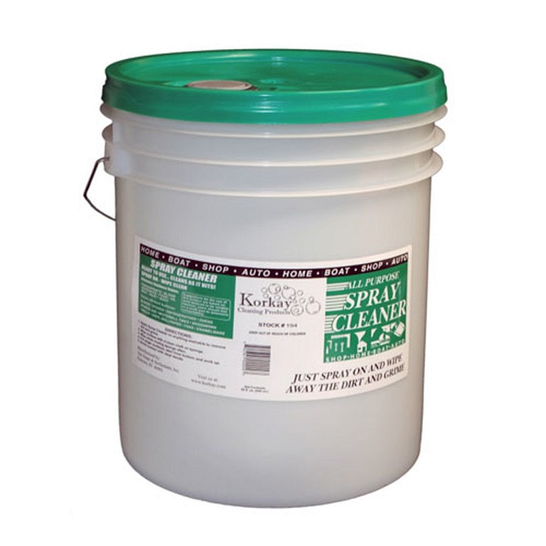 Korkay Lemon Scented Spray Cleaner 5 Gallon Pail