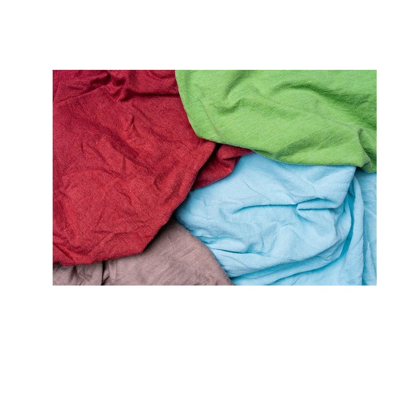 Rags 50 Lb Carton Mixed Color Wiping