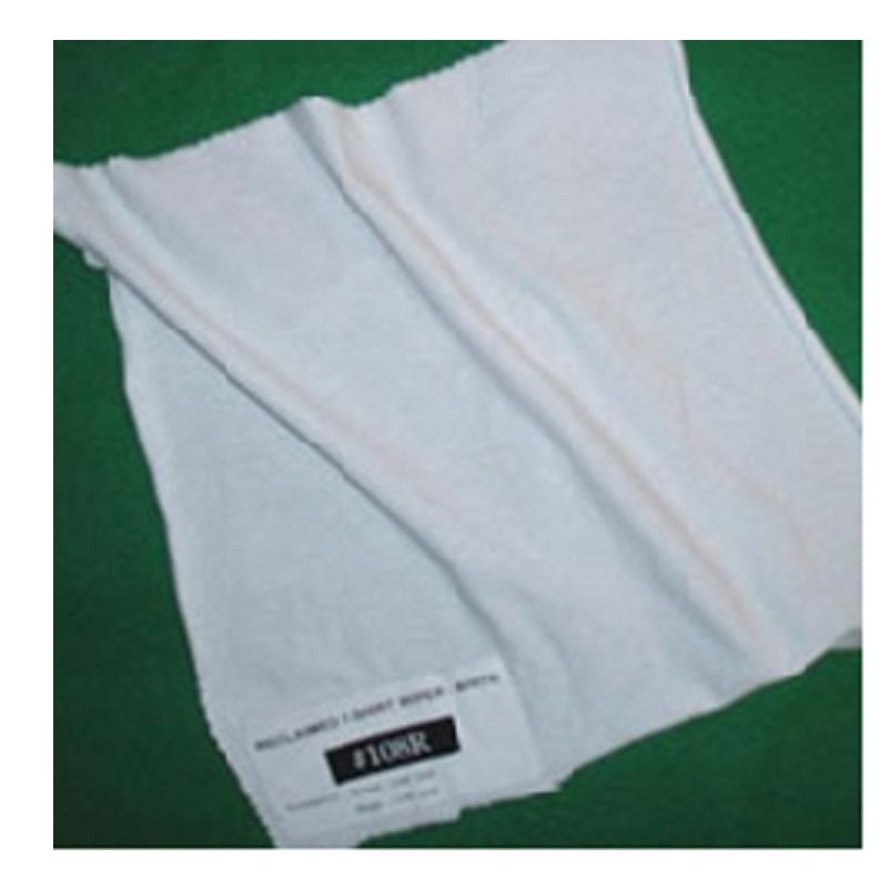 Rags 50 Lb Cotton White T-Shirt