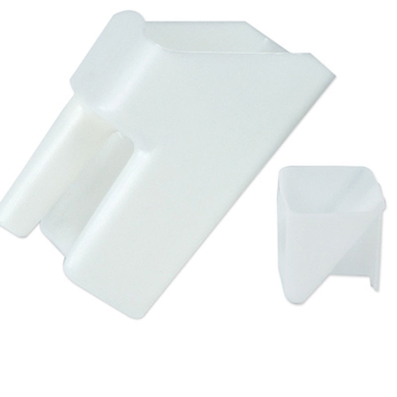 Large Scoop 9-1/4"X6"X5" Polypropylene White