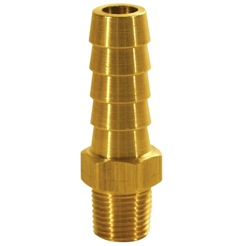 ADAPTER 1/4X3/8 BRASS MXBARB 1020604C