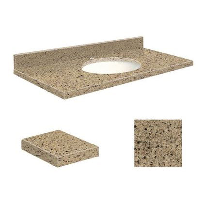 VANITY TOP 49X22 CHO QUARTZ Q4922-3F-A-W-1 WINDSOR CSTL