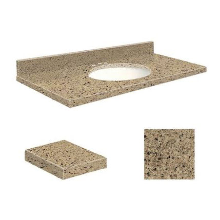 VANITY TOP 49X22 8CN QUARTZ Q4922-3F-A-W-8C WINDSOR CSTL