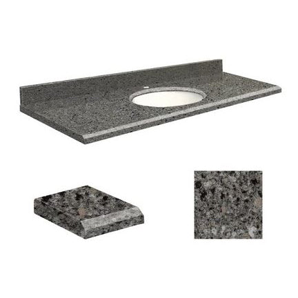 VANITY TOP 61X22 CHO QUARTZ Q6122-3U-E-W-1 CANTERBURY STN
