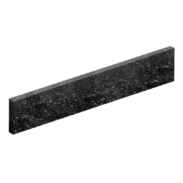 SIDESPLASH 22X4 LH SSLQ22-40 QUARTZ NOTTE BLACK