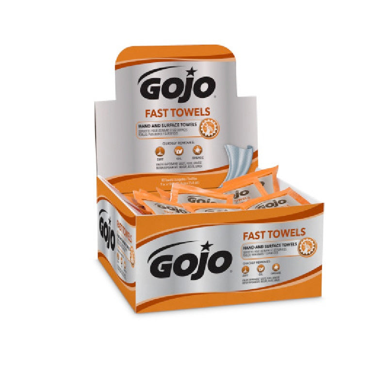 Wipes 80-Count Packets Display Carton Fast Wipes