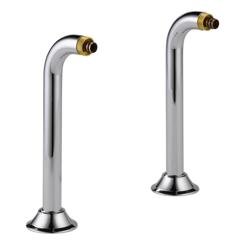 Brizo Deck Mount Tub Filler Risers in Chrome
