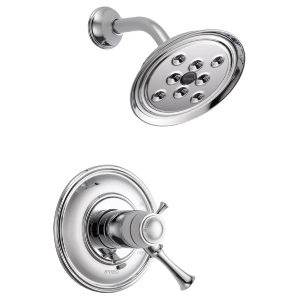 Baliza Shower Trim W/Single-Function Showerhead In Chrome