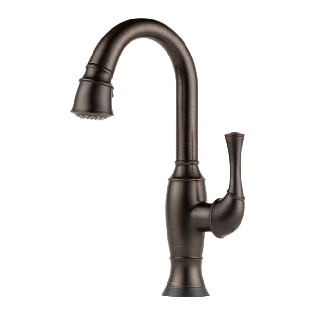 Brizo Talo SmartTouch Pull-Down Bar Faucet in Venetian Bronze