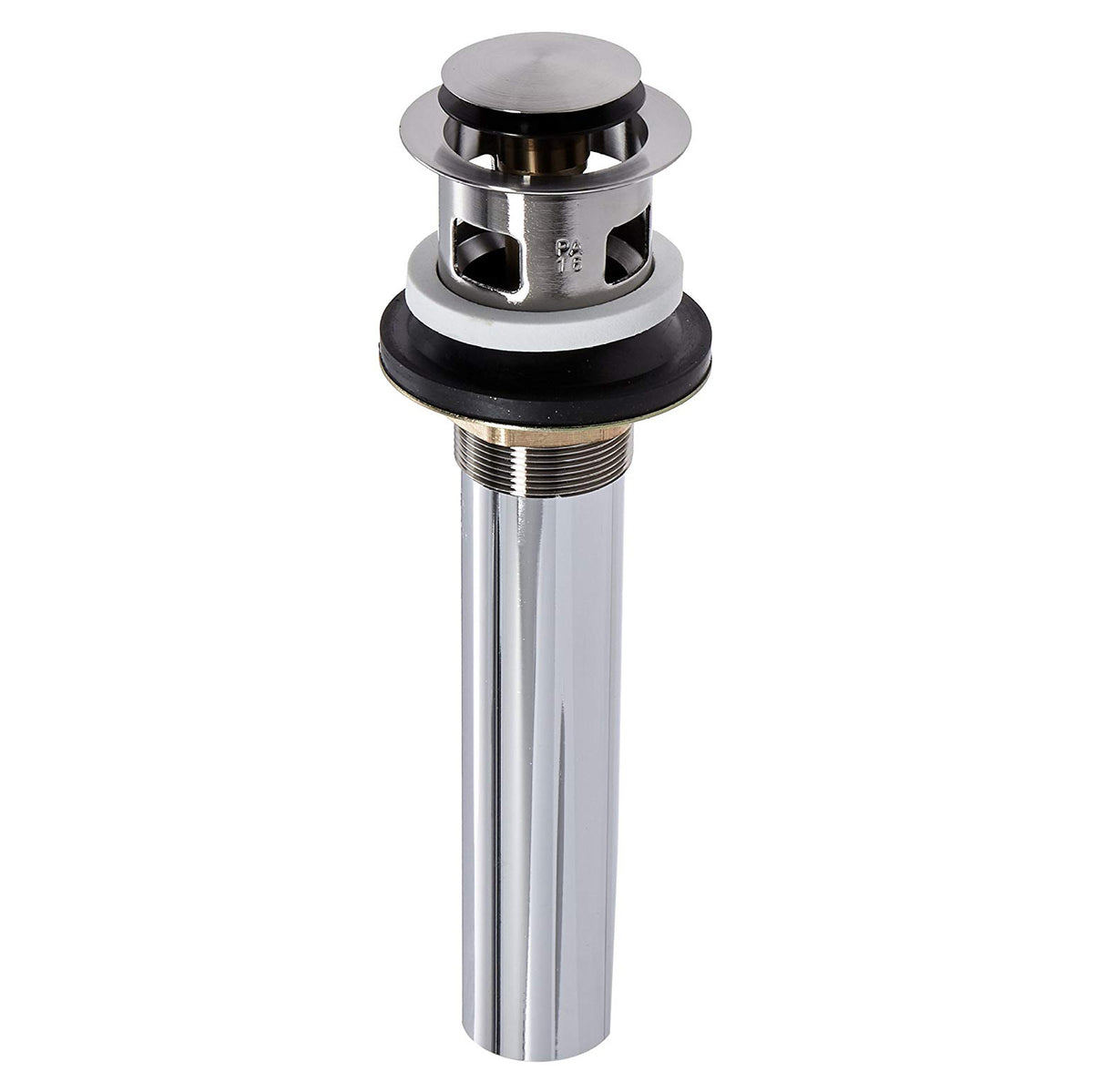 Push Pop-Up w/Overflow in Stainless