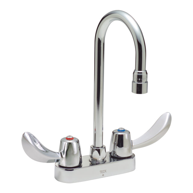 Commercial Deck Mount Faucet In Chrome