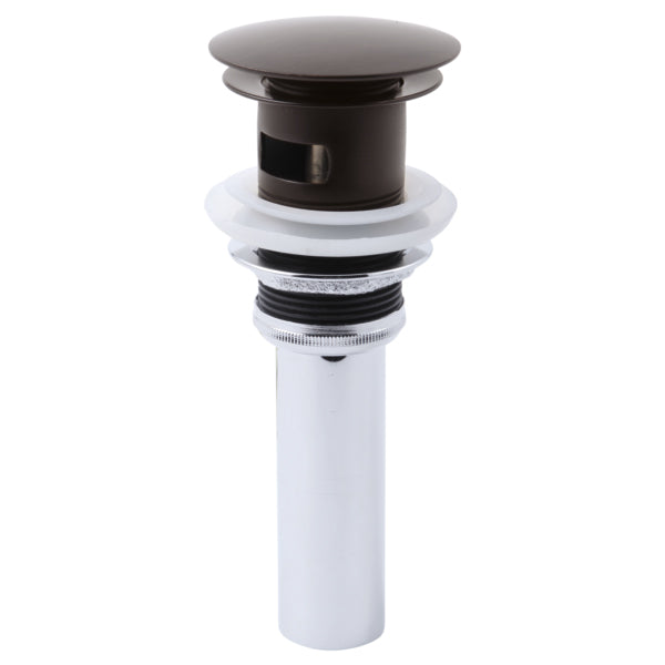 Brizo Push Button Pop-Up Drain w/Overflow in Ven. Bronze