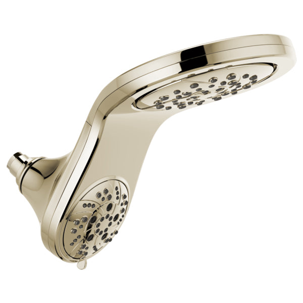 HydroRain 5-Function 2-in-1 Showerhead In Polished Nickel