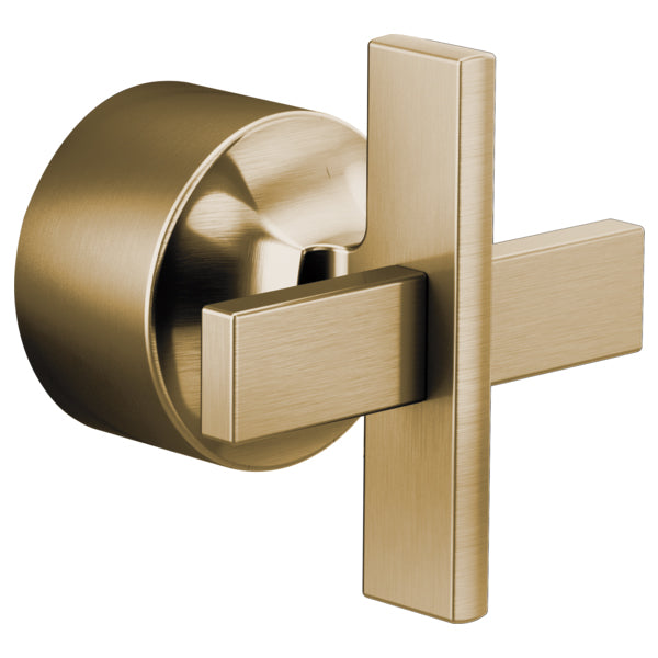 Brizo Sensori Valve Trim Cross Handle Kit in Gold Luxe