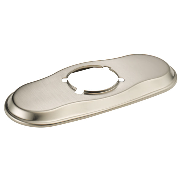 Brizo Lavatory Escutcheon in Luxe Nickel