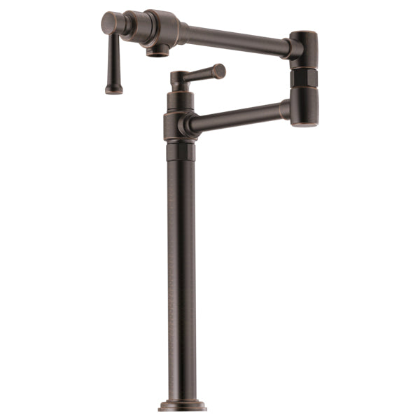 Artesso Deck Mount Pot Filler in Venetian Bronze