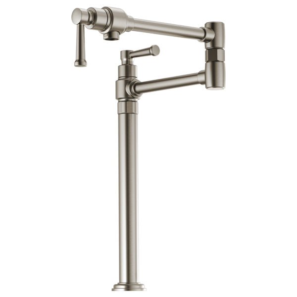 Artesso Deck Mount Pot Filler in Stainless Steel