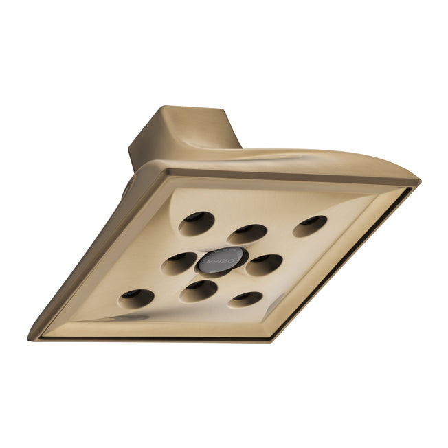 Virage Raincan Single-Function Showerhead In Luxe Gold