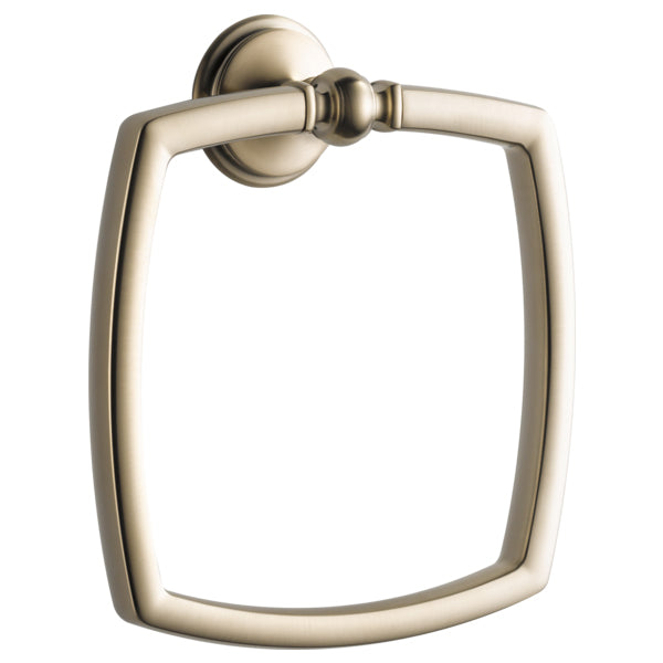 Charlotte 7-1/2" Towel Ring in Brushed Nickel