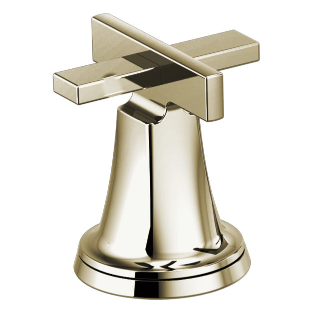 Levoir Roman Tub Cross Handle Kit in Polished Nickel