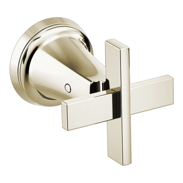 Levoir Wall Mount Cross Handle Kit in Polished Nickel