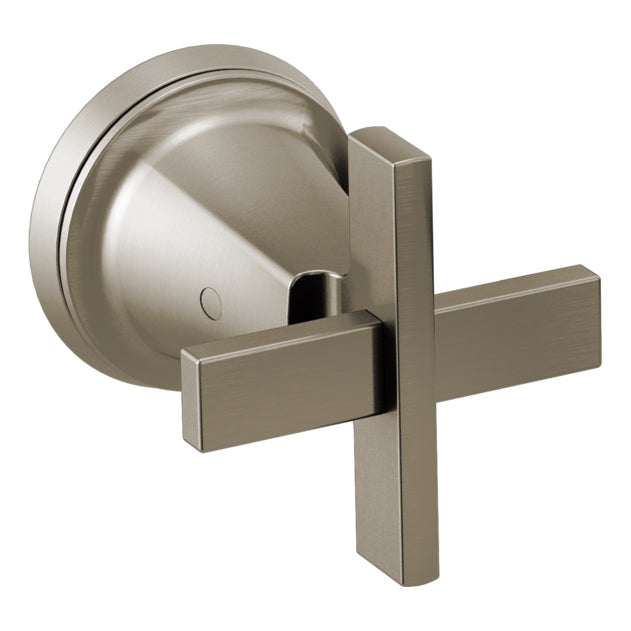 Levoir Wall Mount Cross Handle Kit in Luxe Nickel